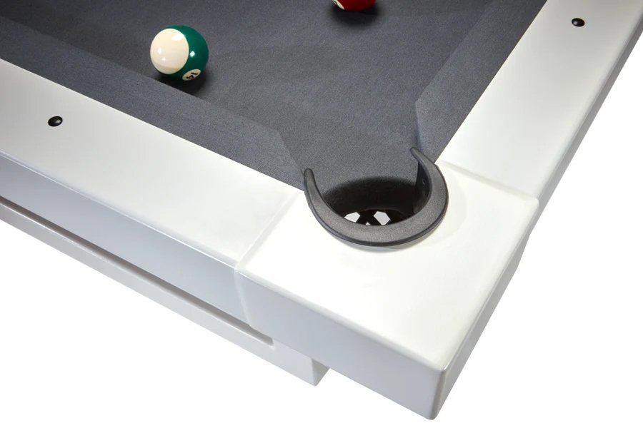Pool Table White 3
