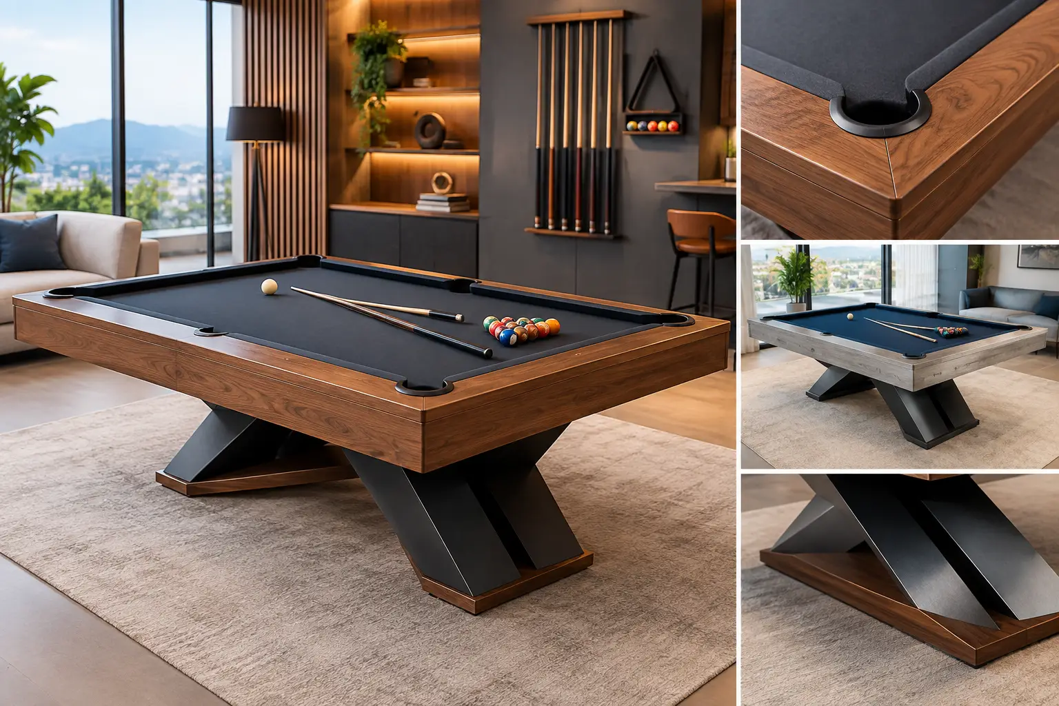 Custom Billiard Table Design Guide for Your Home