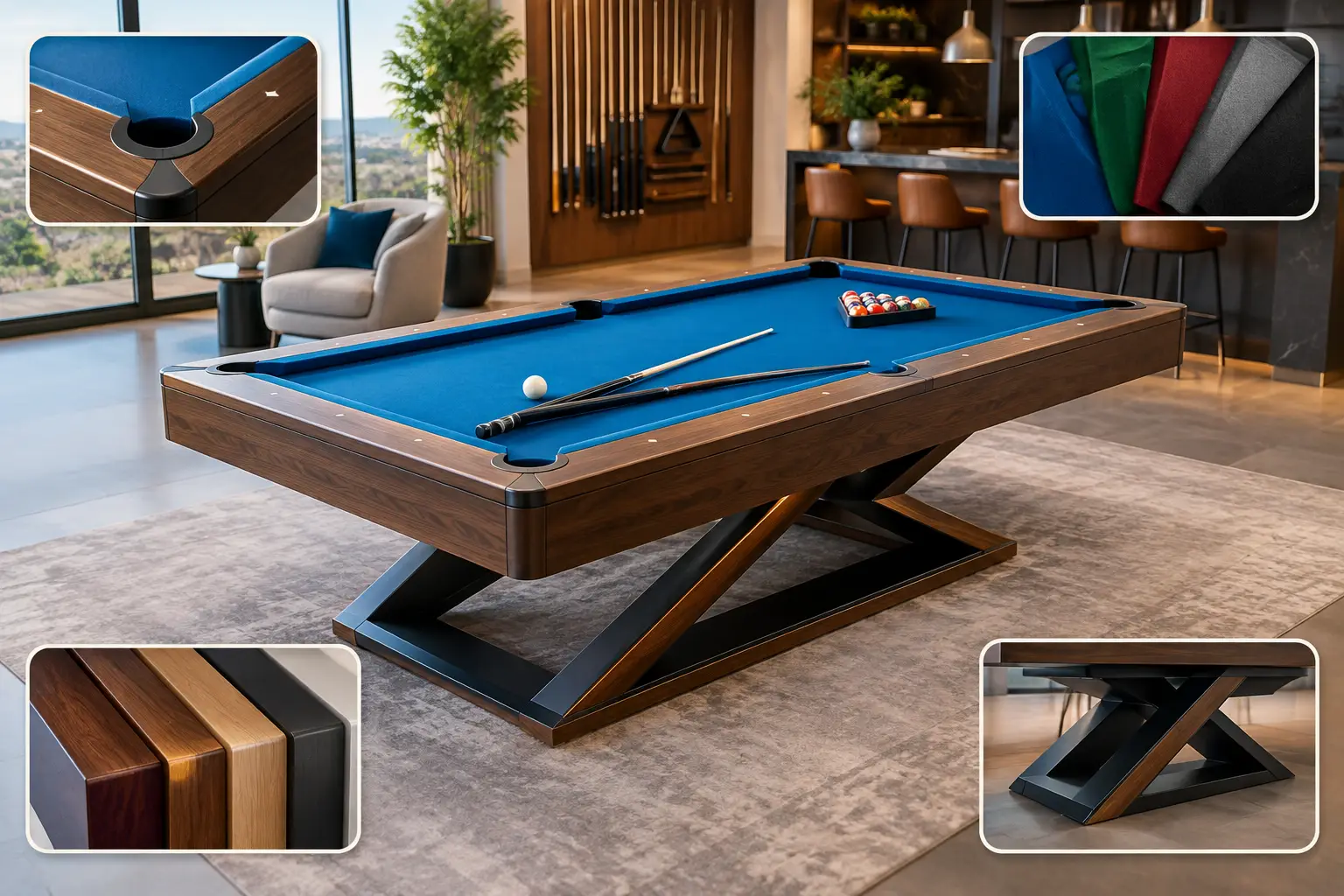 Custom Pool Table Options Worth Paying For