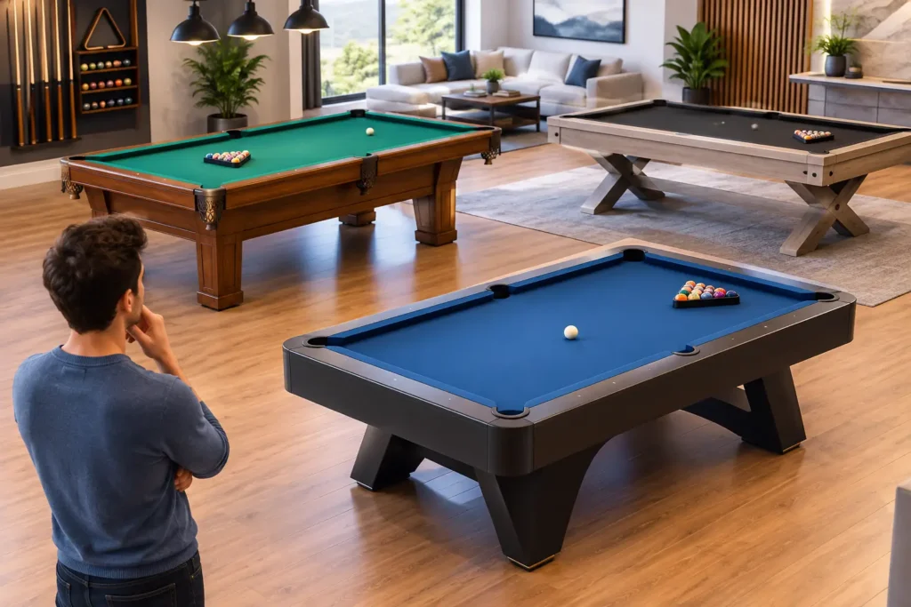 How to Choose a Pool Table for Your Home