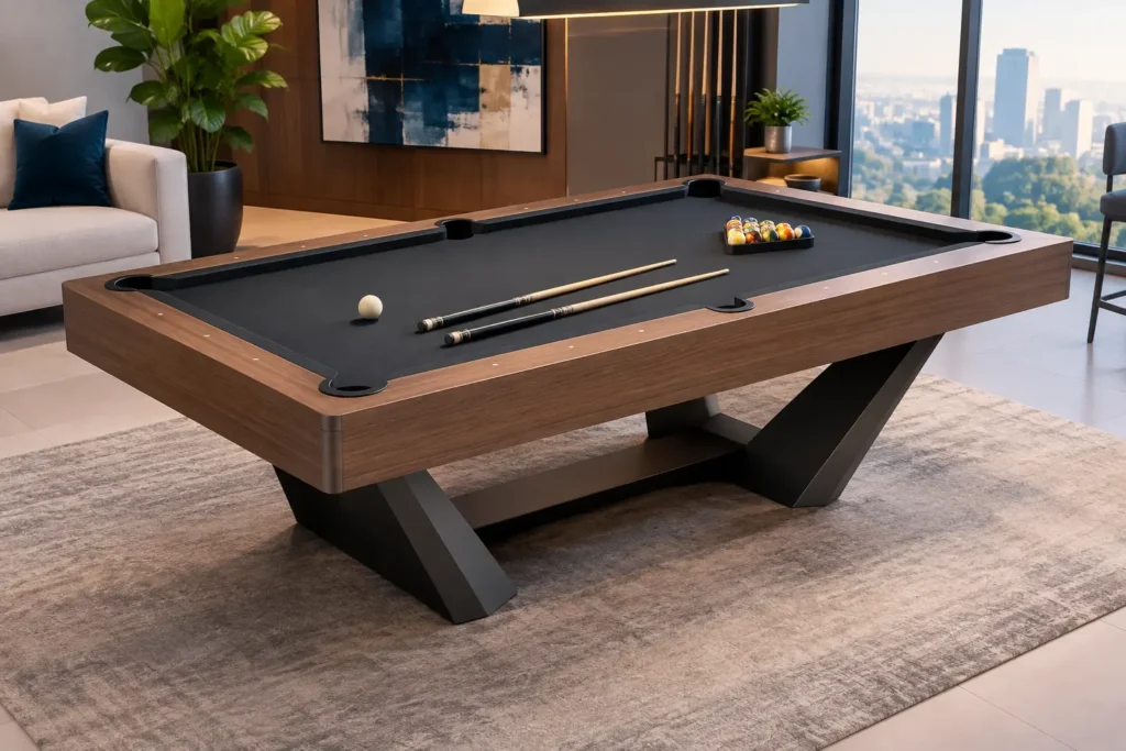 Modern Pool Table Design That Plays Like a Pro