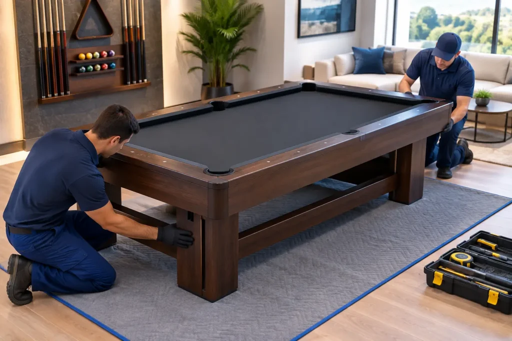 Pool Table Installation: Protect Your Investment