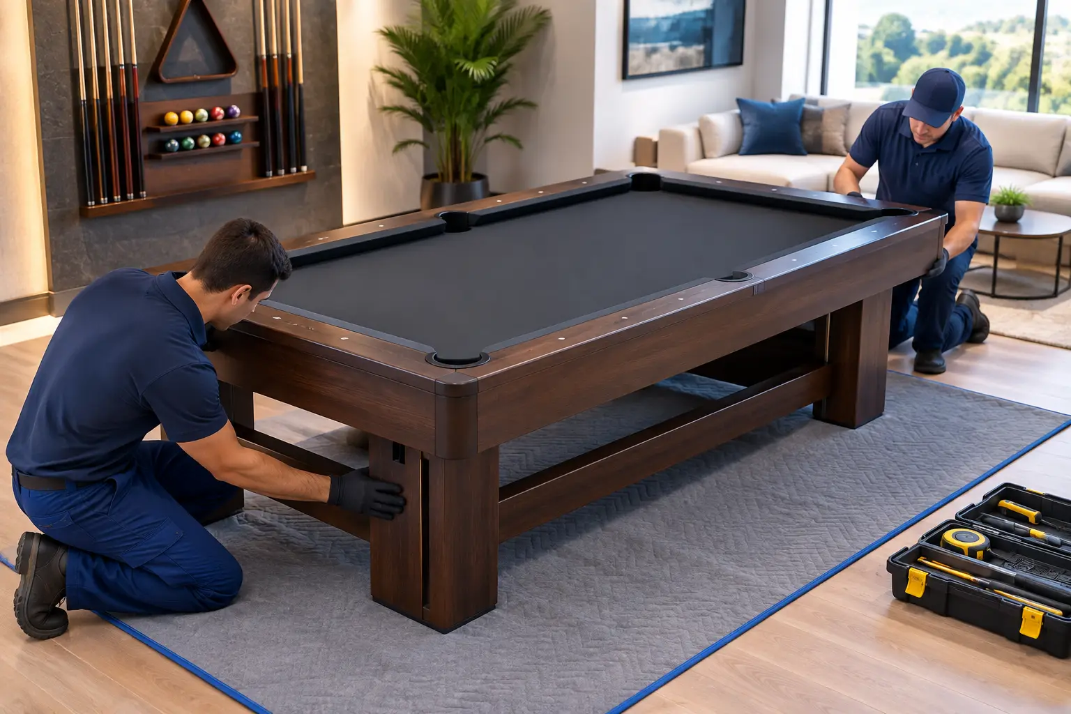 Pool Table Installation: Protect Your Investment