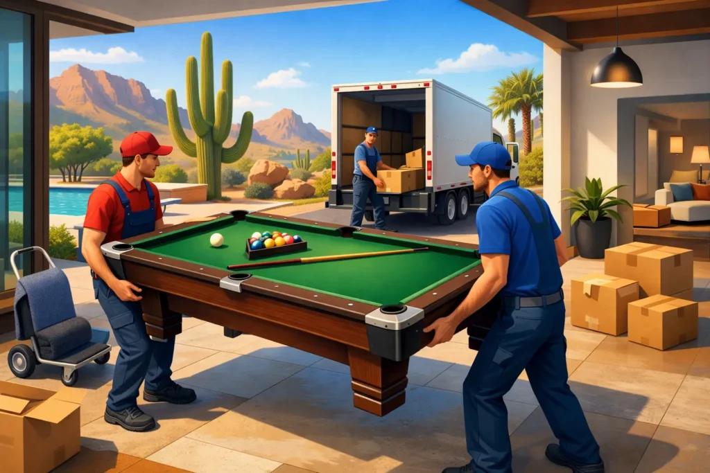 Pool Table Moving Service Arizona Homeowners Trust