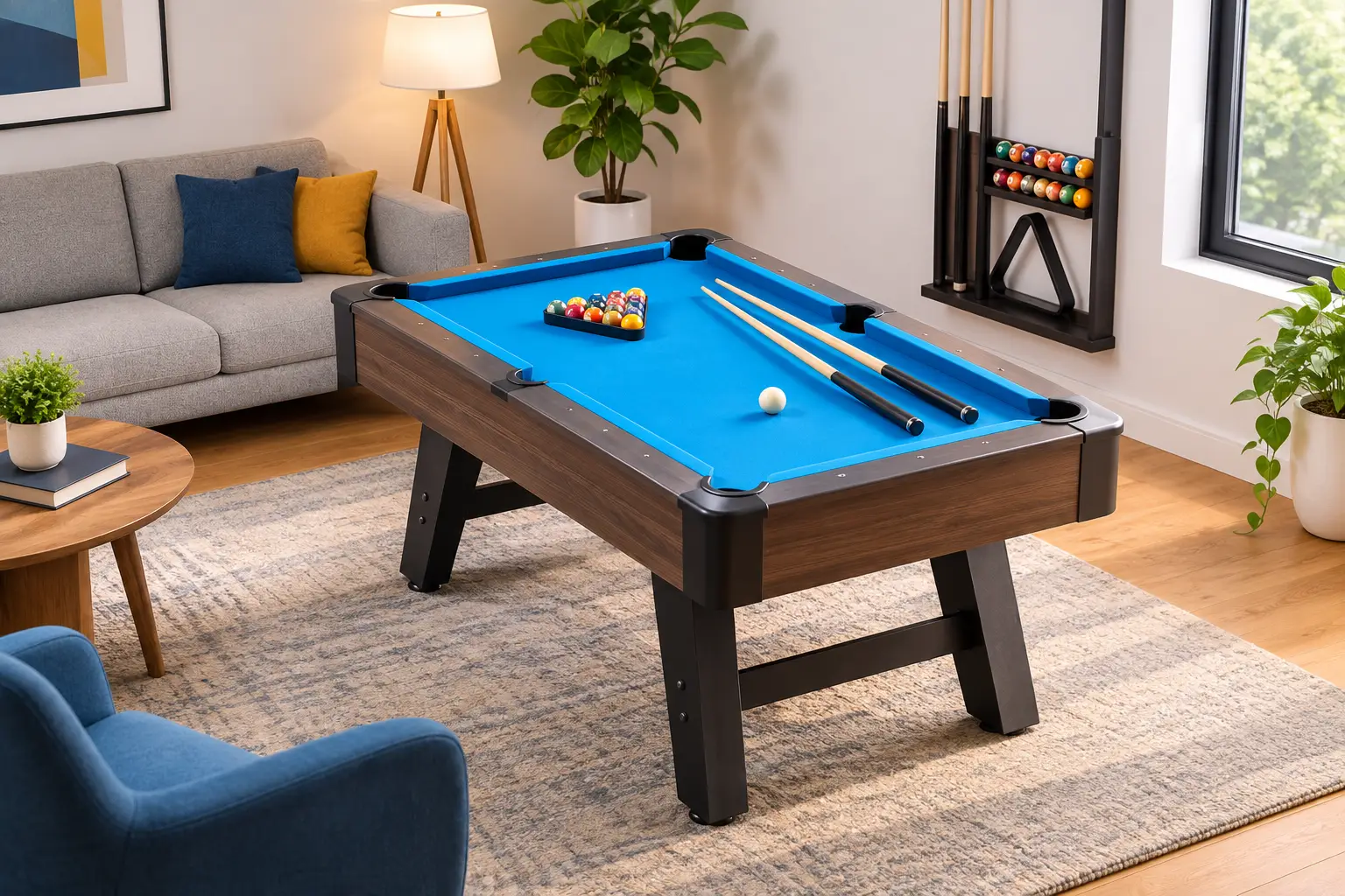 Small Pool Table Sizes That Work at Home