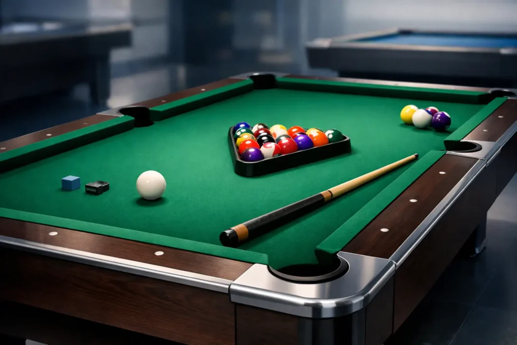 Tournament Grade Pool Table Felt That Plays True