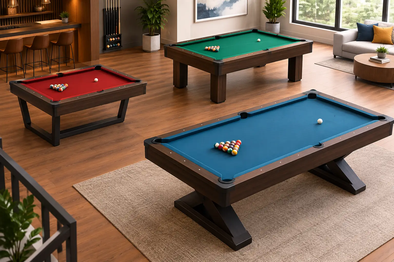 What Pool Table Size Fits Your Home Game Room?