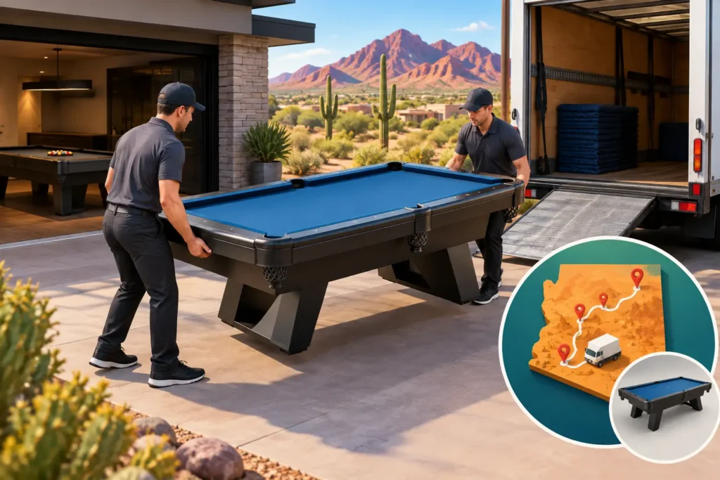 Arizona Billiard Delivery Planning Guide