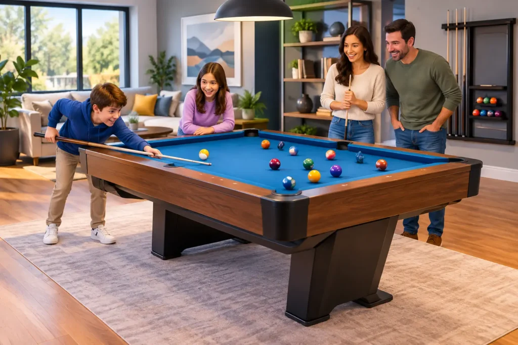 Choosing the Best Pool Table for Families