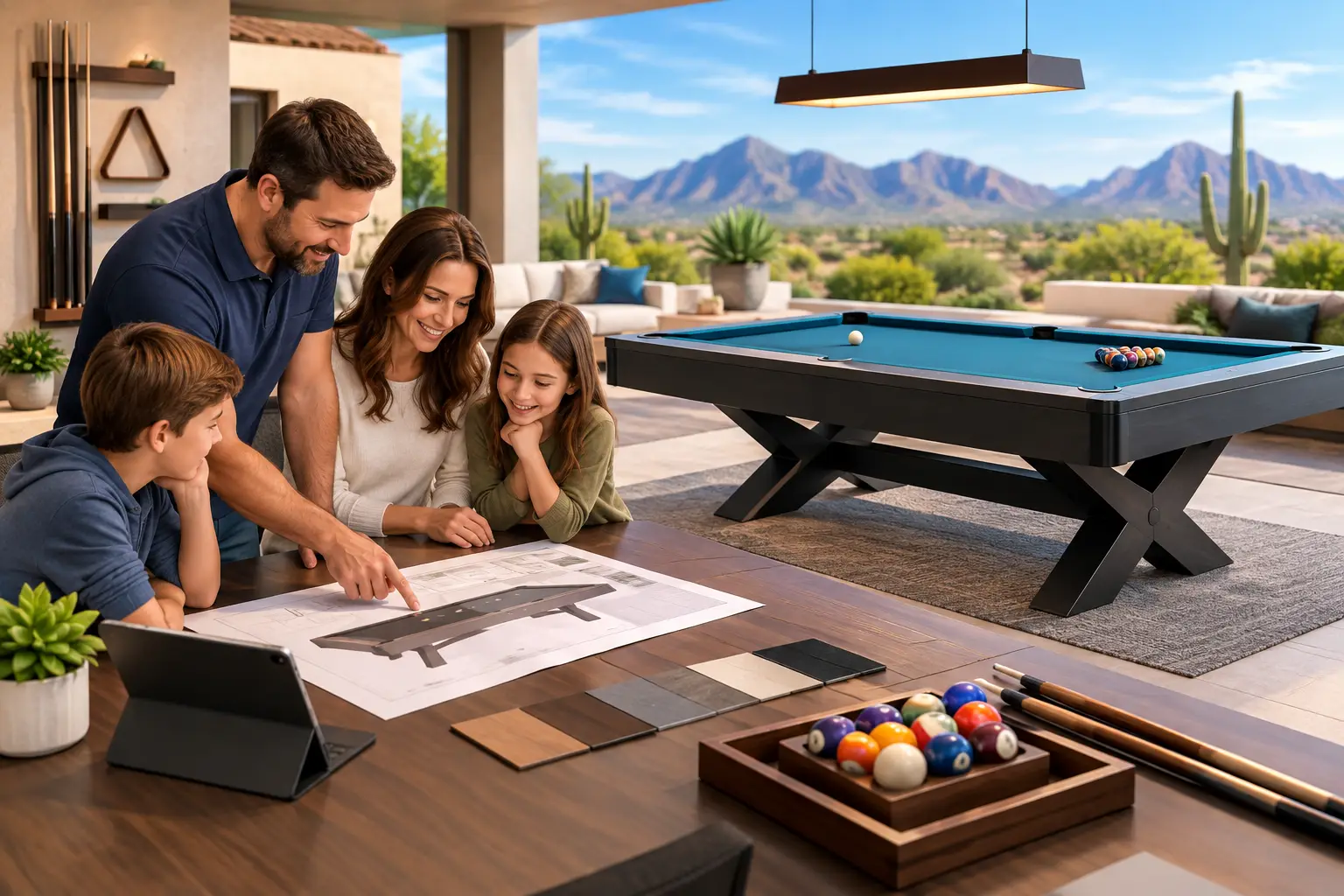 Plan Your Arizona Family Billiard Project